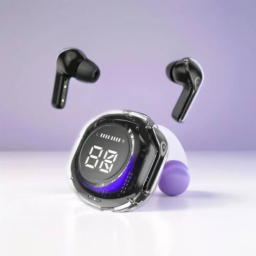 T8 Wireless Bluetooth Headphones LED Power Display In-Ear Wi