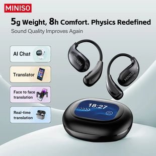 Miniso MS189 AI Translation Bluetooth Earphones Sports Wirel
