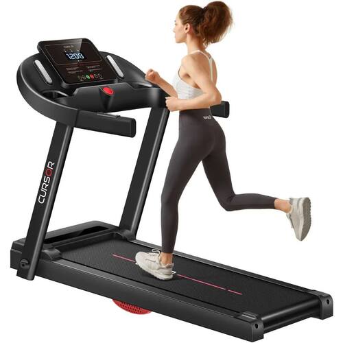 Home Folding readmill with Pulse Sensor, 2.5 HP Quiet Brushl