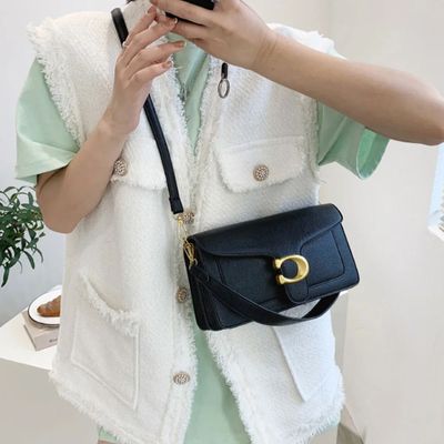 2025 new fashionable caviar small square bag diagonal cross