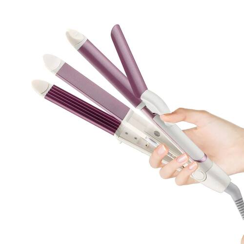 3 in 1 Electric Hair Curler and Straightener Personal Hair S