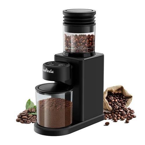 Electric Conical Burr Grinder Coffee Bean Grinder with 25 Gr