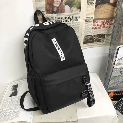 Fashion rend backpack for men and women, high school student