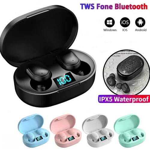E6S Wireless Bluetooth Earphones TWS Bluetooth Headset Wirel