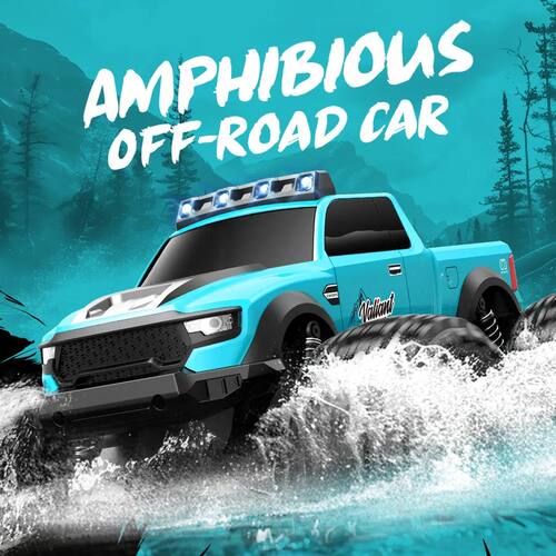New Full Proportional 4WD Amphibious RC Car, Drift High Spee