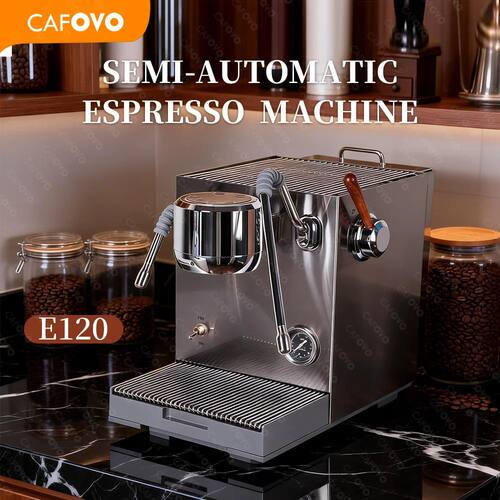 CAFOVO E120 Semi-automatic Coffee Machine ULKA Pump 9Bar OPV
