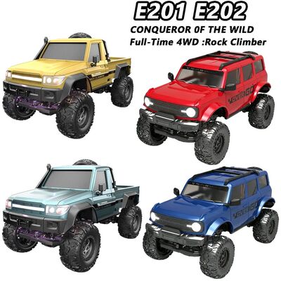 1/20 Scale E201 E202 4WD Off-Road Remote Control Car With Le