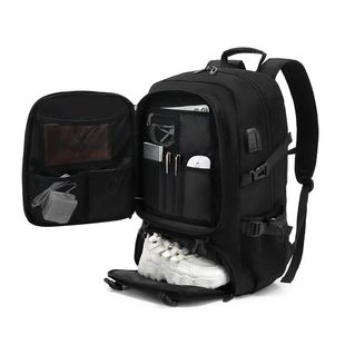 50L 80L Large Travel Backpack Men Separate Shoe Compartment