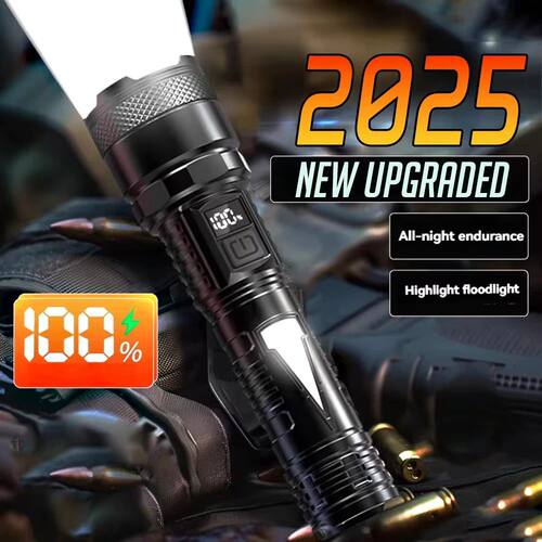 High Strong Power Led Flashlights USB Rechargeable Tactical