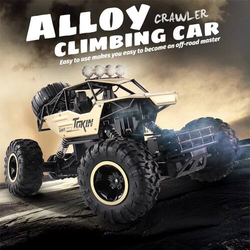 37cm 2 / 6 4WD RC CAR With LED Lights 2.4G Radio Remote Cont