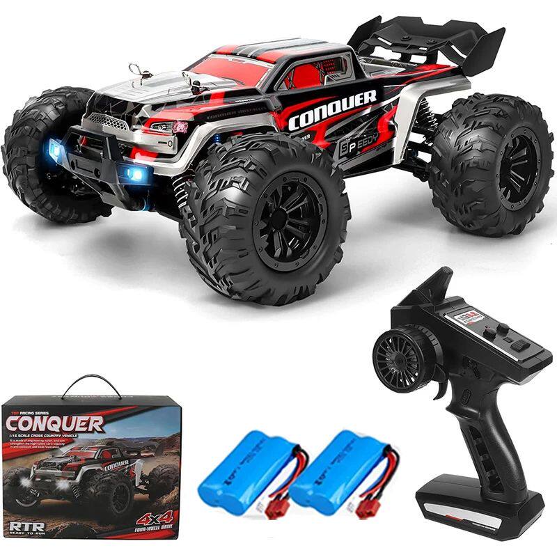 16102 RC Cars 2.4G 390 Moter High Speed Racing With LED 4WD