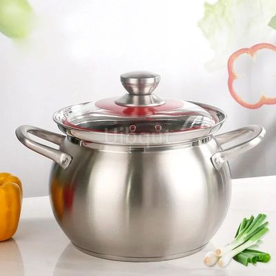 304 stainless steel Thickened soup pot New design General us