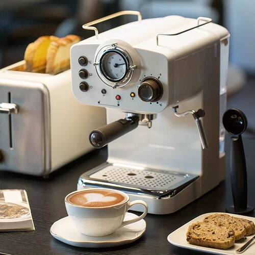 Coffee machine vintage classic small semi-automatic Italian