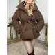 Coats Thick Casual Solid Cotton Fashion Sleeve Women Full
