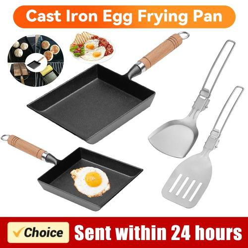 Cast iron pot Japanese Tamagoyaki egg rolls non-stick non-co