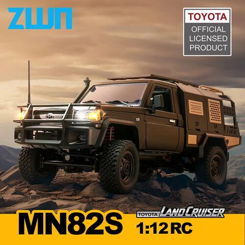 ZWN MN82 MN82S LC79 1/12 Full Scale RC Pickup Short Truck 4W