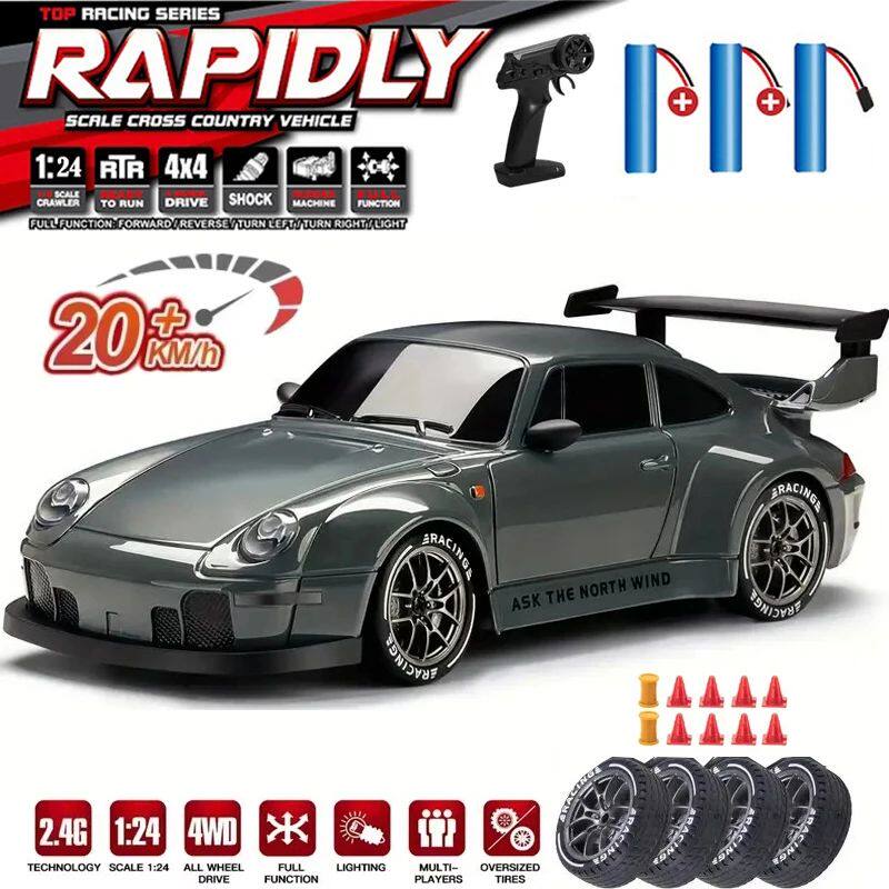 Rc Drift Car 1/24 4WD Remote Control Cars Electric Vehicle M