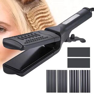 Multifunctional 3 in 1 Fast Flat Iron for Hair Straightener