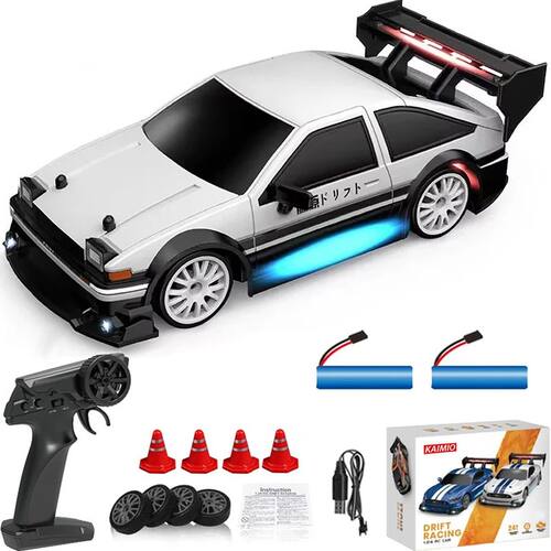 1:24 Scale RC Drift Car 4WD 2.4GHz 30KM/H High Speed Racing