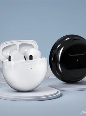 Pro 6 TWS Wireless Headphones with Mic Fone Bluetooth Earpho