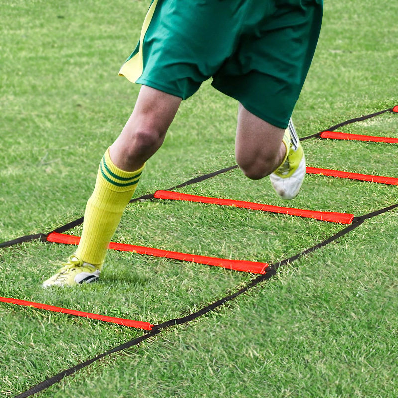 敏捷梯训练儿童多功能运动敏感梯足球篮球训练器材体能训练软绳梯