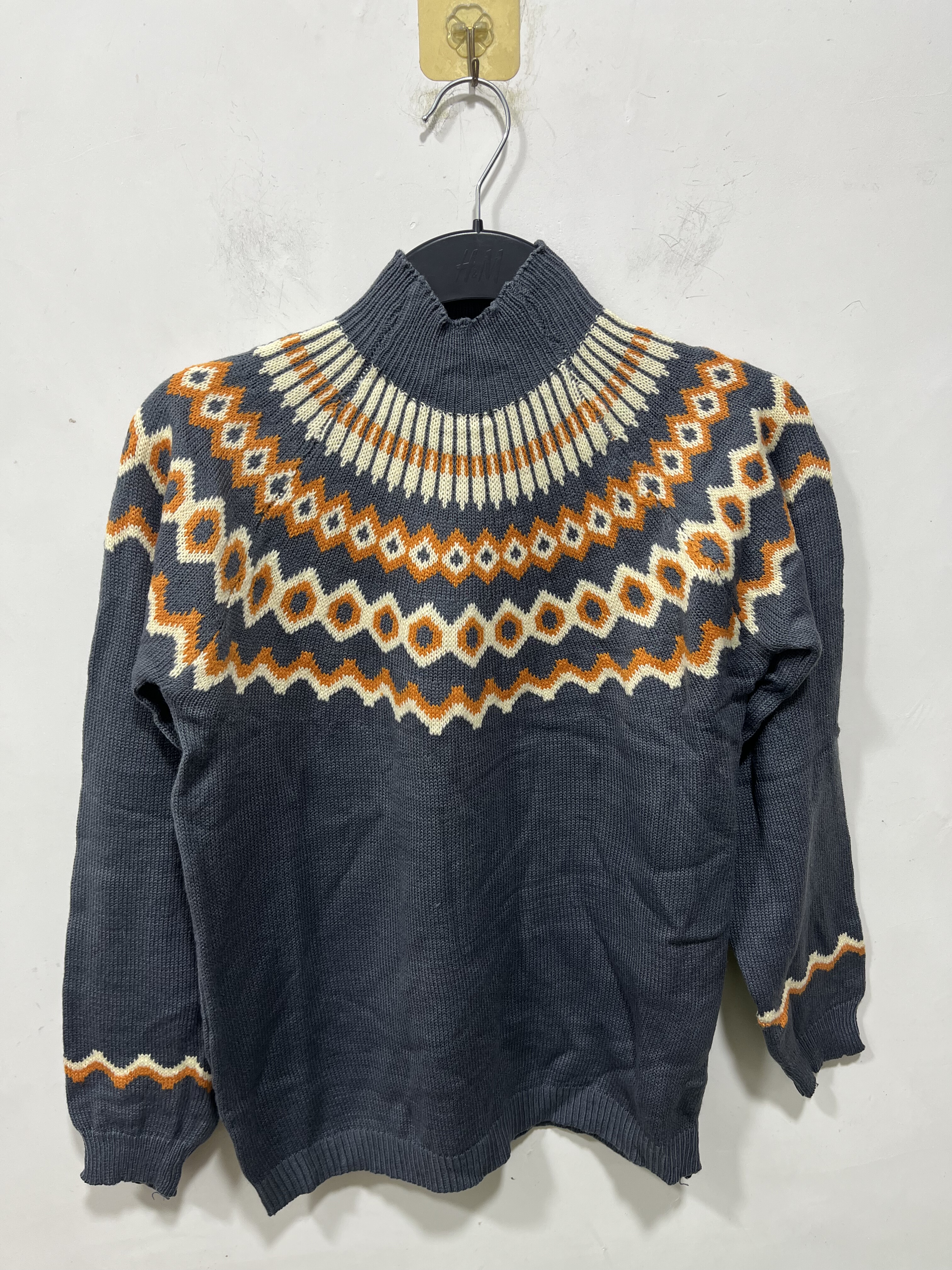 亏本清货秋冬女装时尚百搭休闲潮牌针织衫毛衣套头半高领名族风