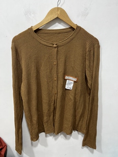 女装 外套罩衫 时尚 开衫 百搭休闲上衣潮牌针织衫 亏本清货春秋大码