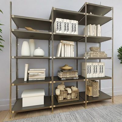 黑色日式置物架厨房微波炉收纳架