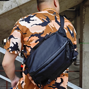 神农叶猴 通勤腰挎包臀包战术包8L XPAC面料FIDLOCK磁吸扣防水YKK