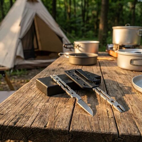 EDC户外旅行野营不锈钢多功能小工具防随身小直刀开箱拆快递锋利