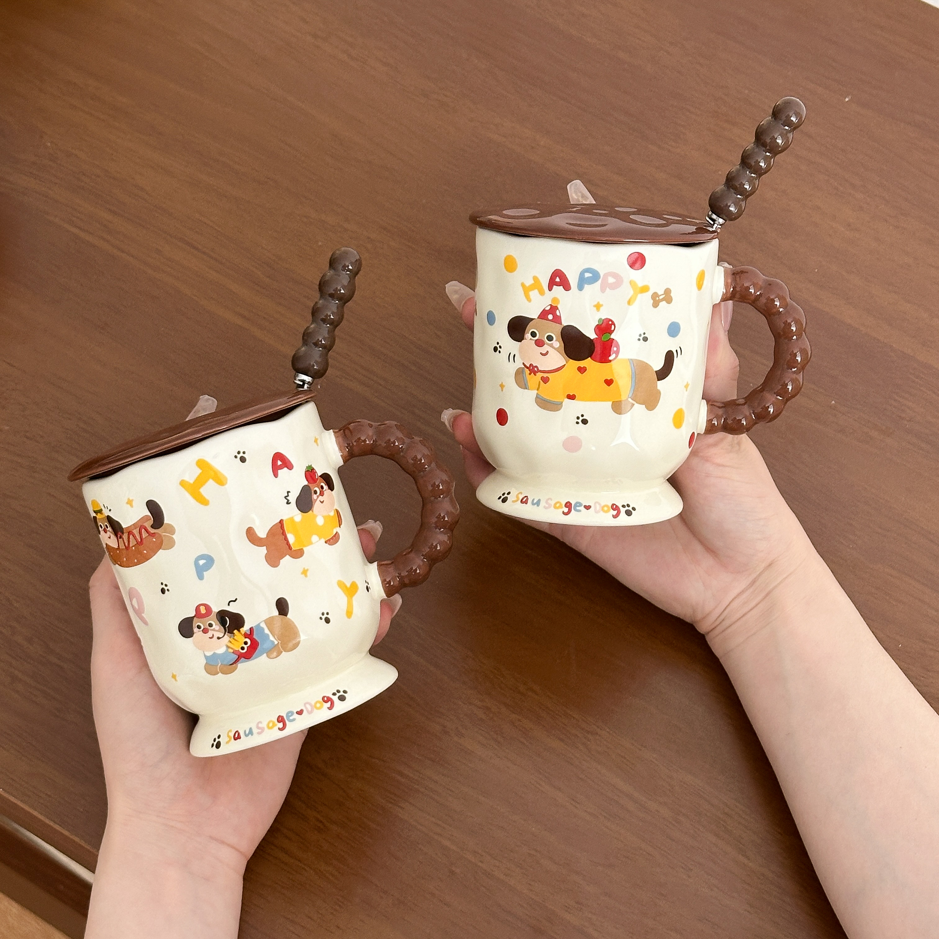 山吉腊肠狗陶瓷杯2025新款