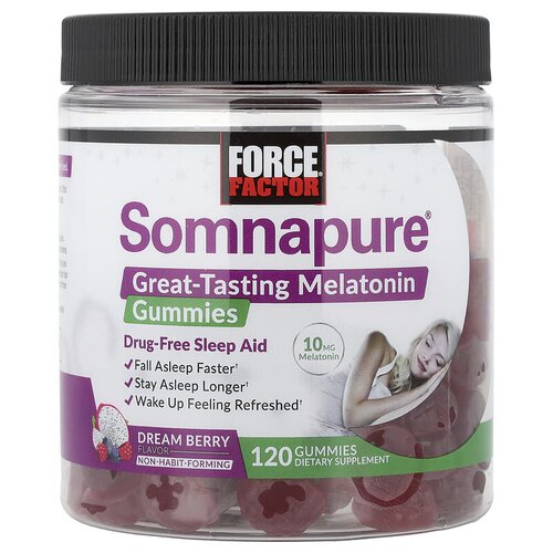 Force Factor Somnapure®，美味褪黑荷尔蒙软糖