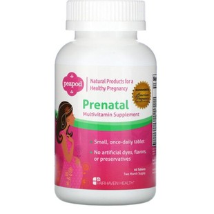 美国Fairhaven Health爱希儿孕期产前复合维生素矿物质补充剂60片