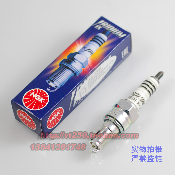 NGK CR9EHIX-9铱金火花塞 适用于本田 VFR800 CBR600 黄蜂250 600