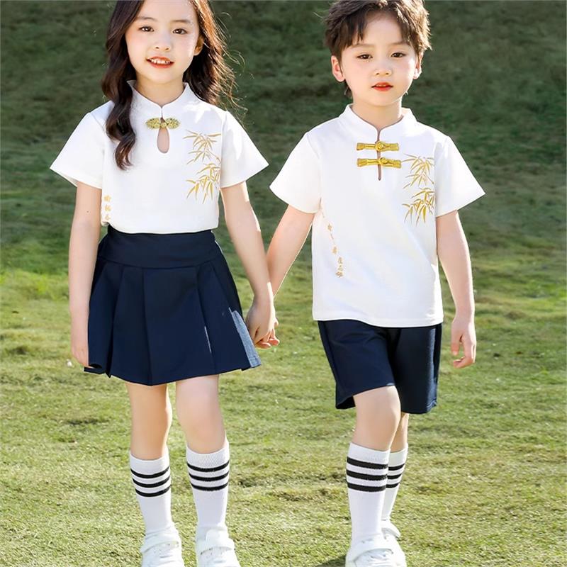 幼儿园园服儿童合唱演出服班服小学生校服六一儿童节朗诵表演服
