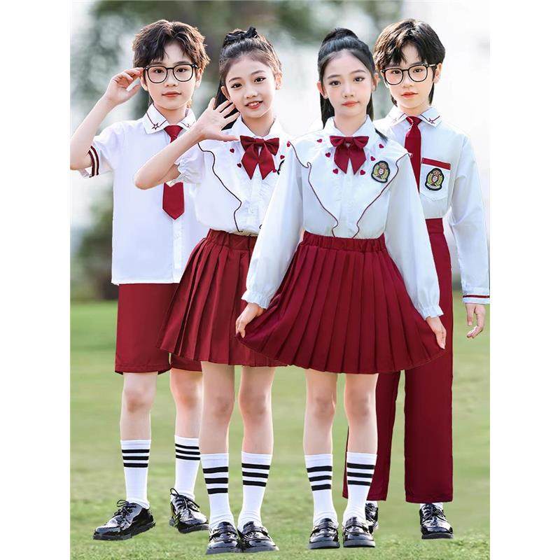儿童合唱服六一儿童节演出服大合唱团中小学生爱国朗诵班服表演服