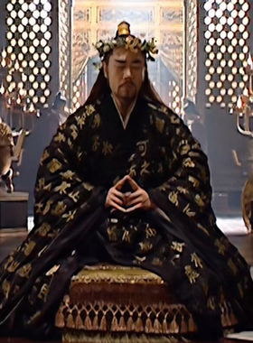 嘉靖帝同款道袍睡衣道德经衣明朝汉服cos大明王朝1566嘉靖千字袍