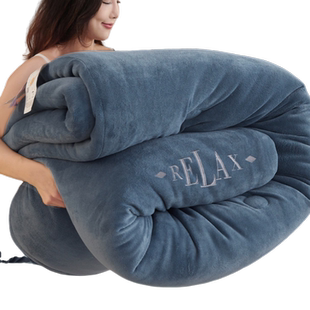 加厚被子冬季棉被牛奶绒双面绒冬被珊瑚绒学生宿舍单人加绒保暖被