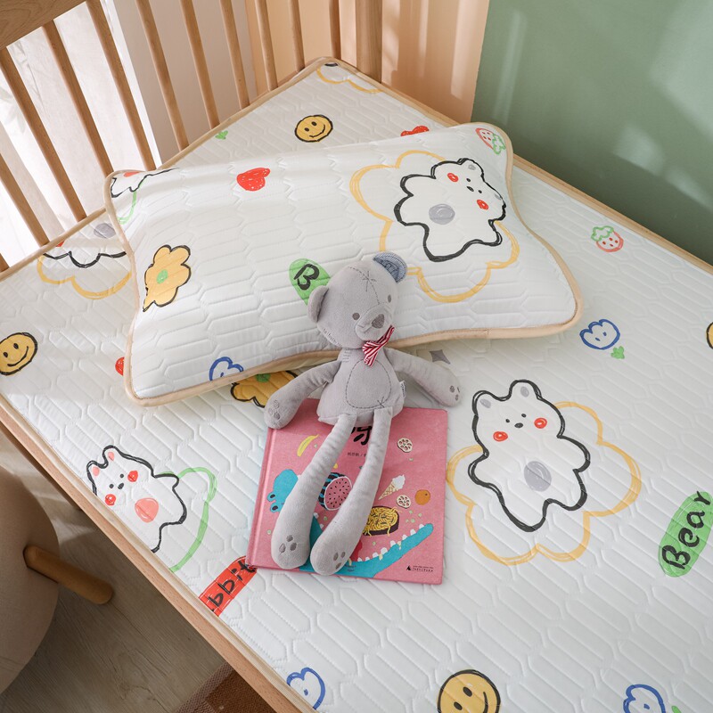 儿童枕头乳胶枕套单人夏季单双人学生宿舍卡通枕芯枕套一只装可爱图片
