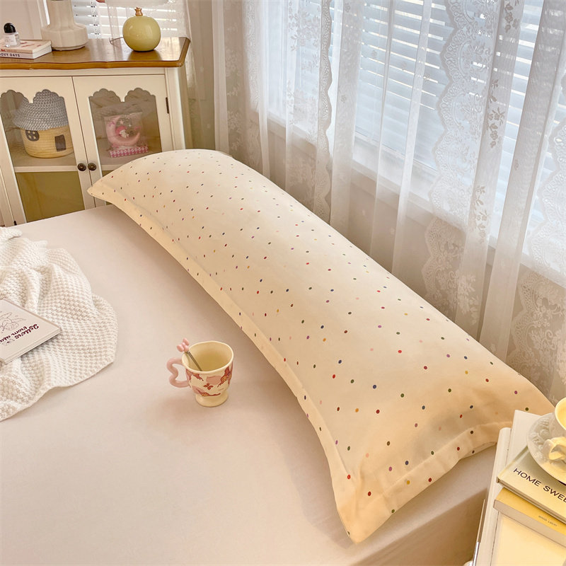 新款针织棉双层纱学生宿舍单品枕头套家用亲肤小清新双人情侣枕套,床上用品,枕套,淘宝优惠券,粉丝福利购,淘宝优惠卷