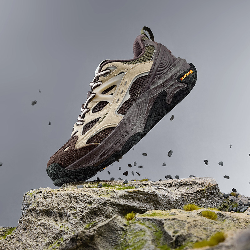 无垠SE361徒步鞋男户外运动登山徒步轻盈回弹防滑耐磨抓地运动鞋