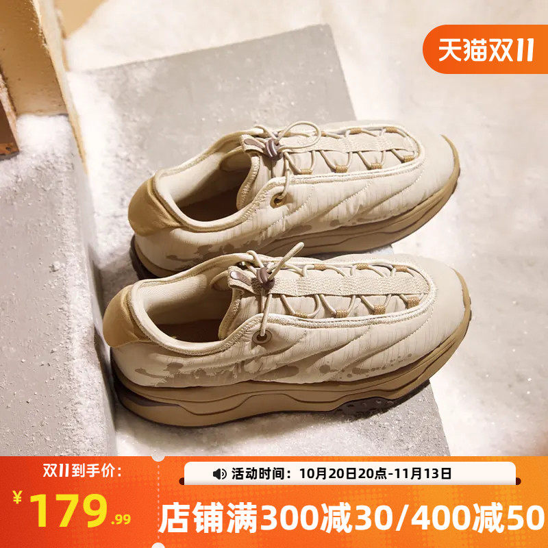 摸鱼鞋361运动鞋男鞋2026秋季加绒加厚保暖棉鞋防水防滑休闲鞋子