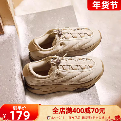 摸鱼鞋361运动鞋男鞋2025冬季加绒加厚保暖棉鞋防水防滑休闲鞋子