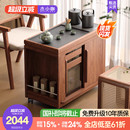 木小咖 木作实木可移动茶桌客厅茶水柜带煮茶小户型阳台茶台茶几