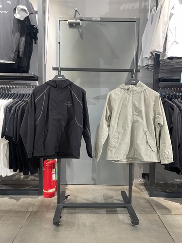 李宁男子宽松舒适连帽开衫长袖