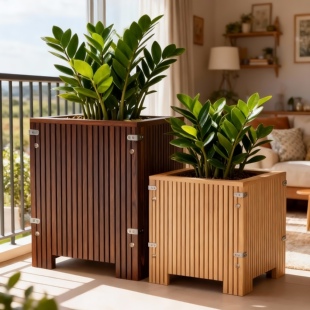 家用阳台客厅落地特大号金钱树花盆大型植物花箱发财树盆栽专用盆