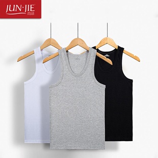 打底背心批发 休闲背心纯棉男式 新疆优质纯棉男士 背心运动背心男士