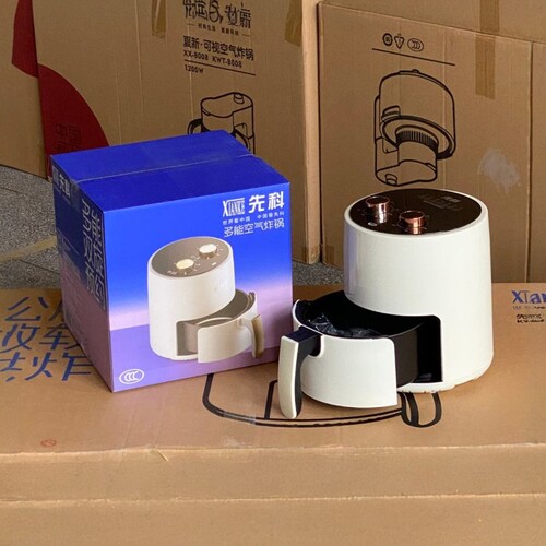 先科双旋钮空气炸锅家用无油烟低油脂多功能电烤箱薯条机炸锅礼品