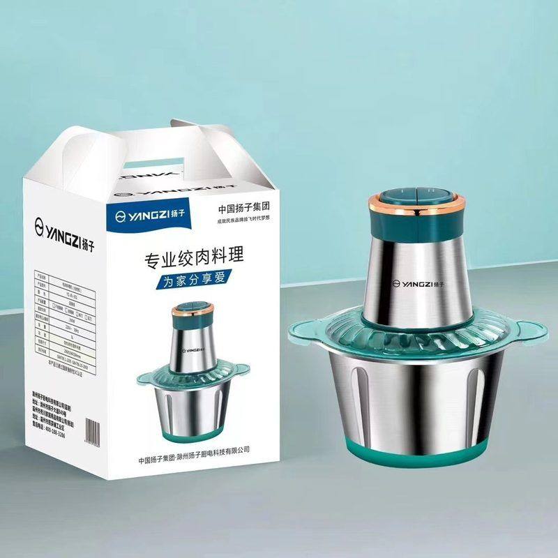 大容量扬子绞肉机家用碎菜绞馅料理机不锈钢双档碎肉机电动绞肉机,厨房电器,搅拌/料理机,淘宝优惠券,粉丝福利购,淘宝优惠卷