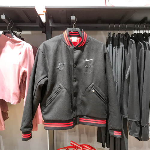 耐克男装2024春季新款休闲百搭运动宽松半立领外套FZ6372-010-029